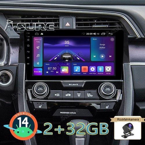Autoradio 32g android 14 - 9",