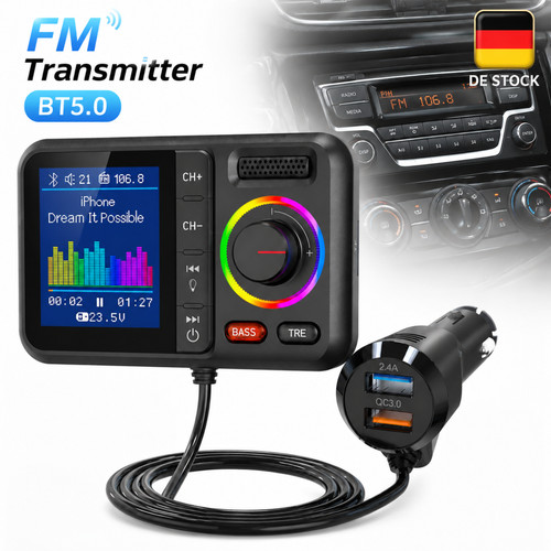 Trasmettitore auto - trasmettitore, fm