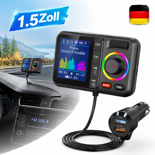 Trasmettitore auto - trasmettitore, fm