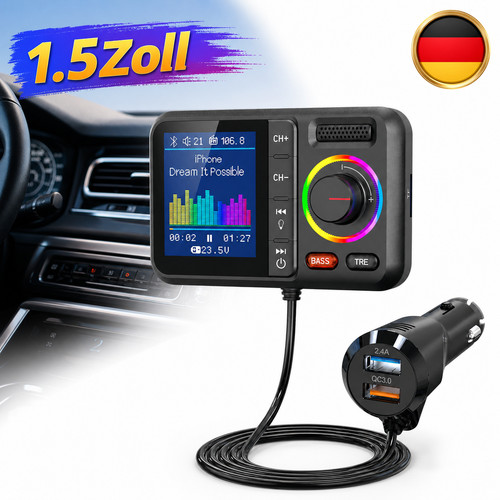 Trasmettitore radio auto - fm,